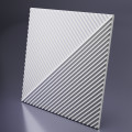 Дизайнерская 3D стеновая панель из гипса FIELDS-1 Глянец